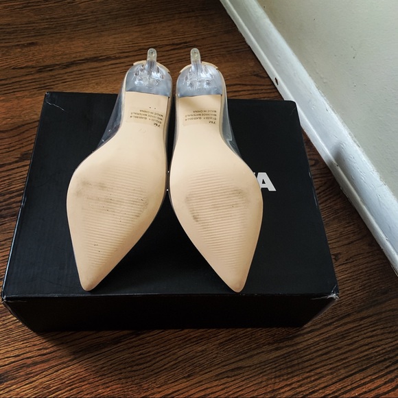Clear / nude heels - Picture 4 of 8